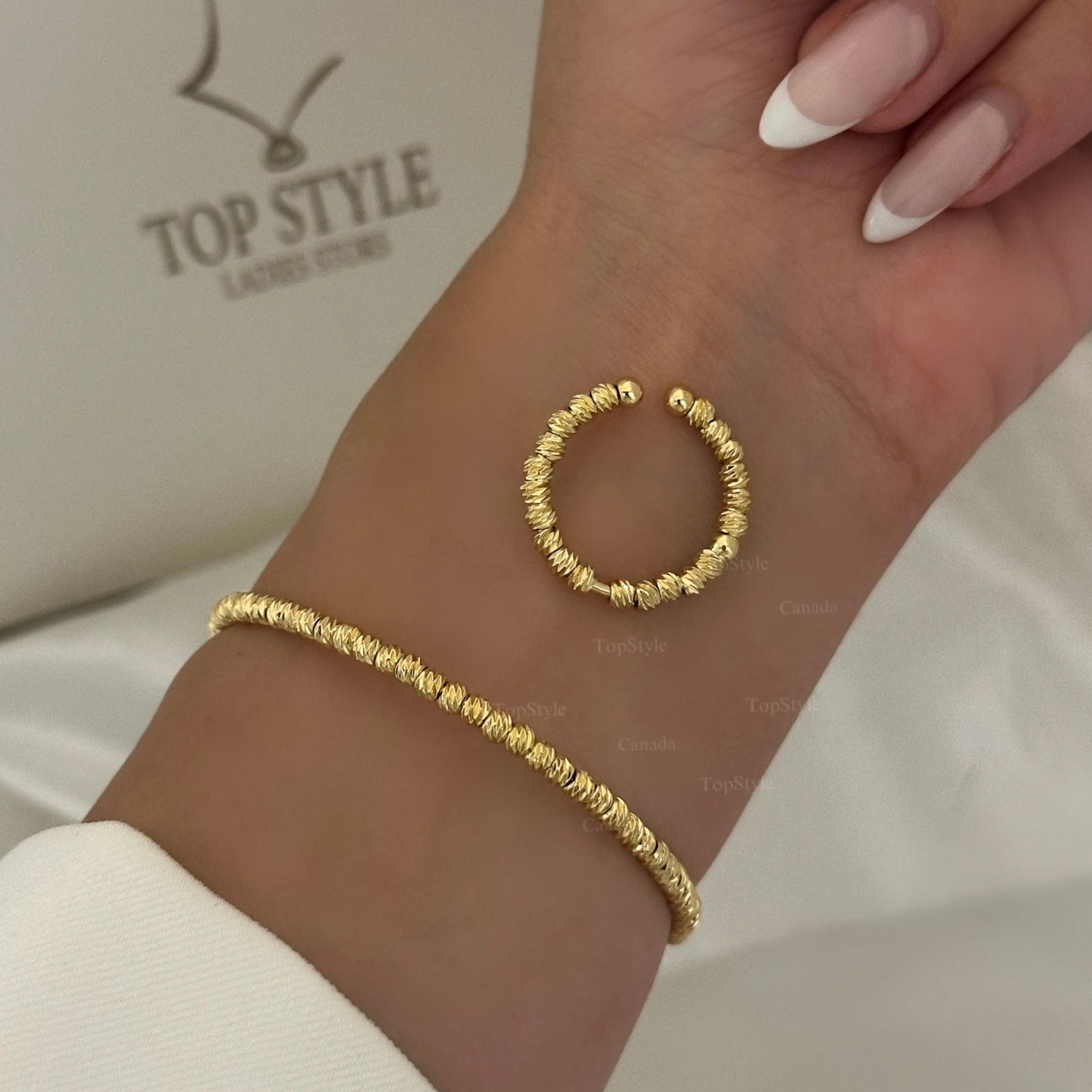 Dorica Elegance Half Set (Bracelet + ring)