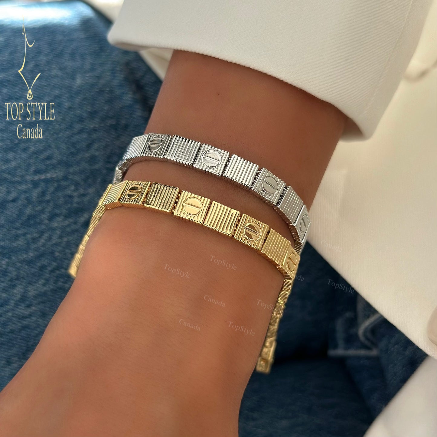 18K Gold Plated Classic Bracelet