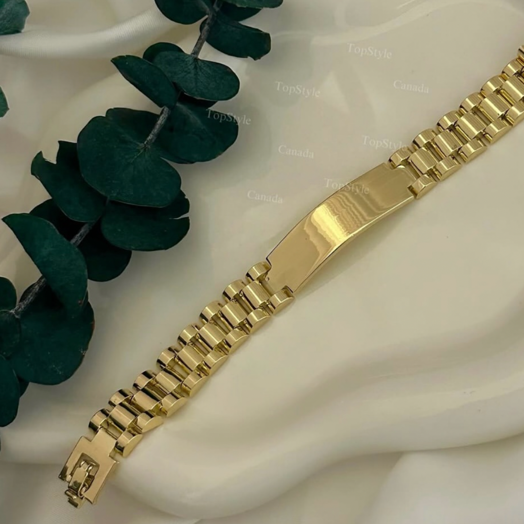 18K Gold Plated Statement Chain Bracelets