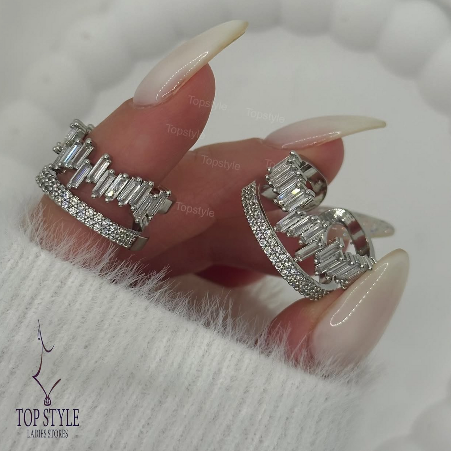 18K Gold-Plated Adjustable Double Ring