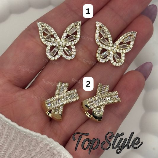 18K Gold-Plated Earrings