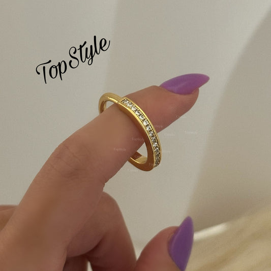 Gold Plated Lock Ring