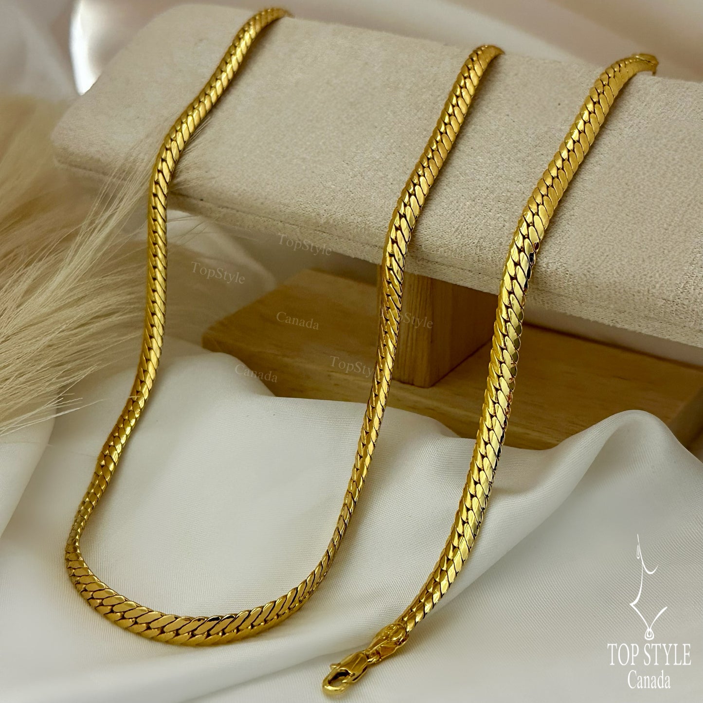 Modern Braided Set (Necklace + Bracelet)