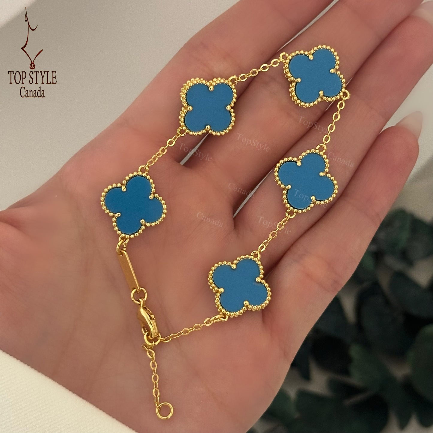 18K Gold-Plated Clover Set (3 pieces)
