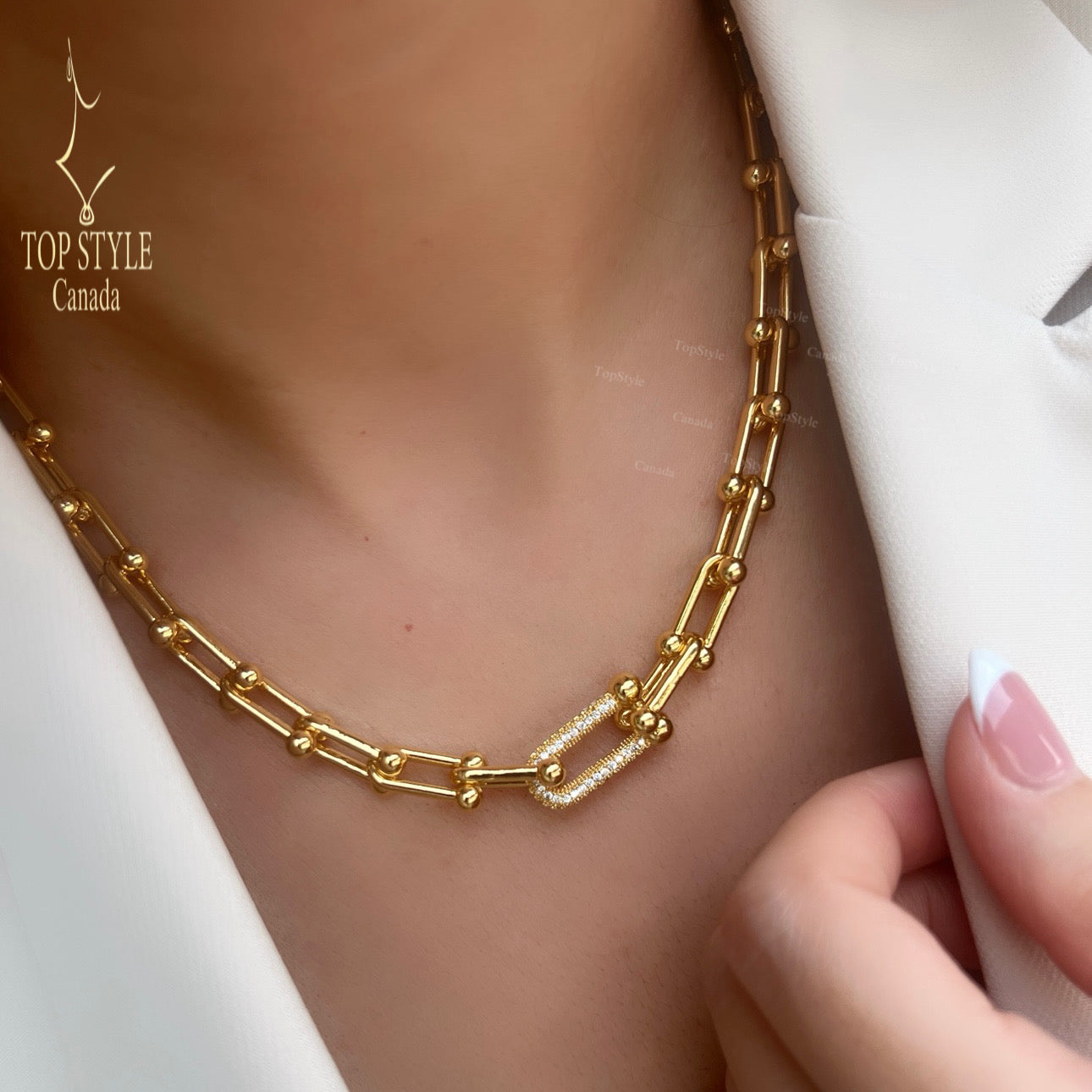 18K Gold Plated Link Set (3 pieces)