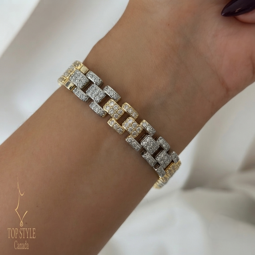 Two-Tone Bracelet Collection