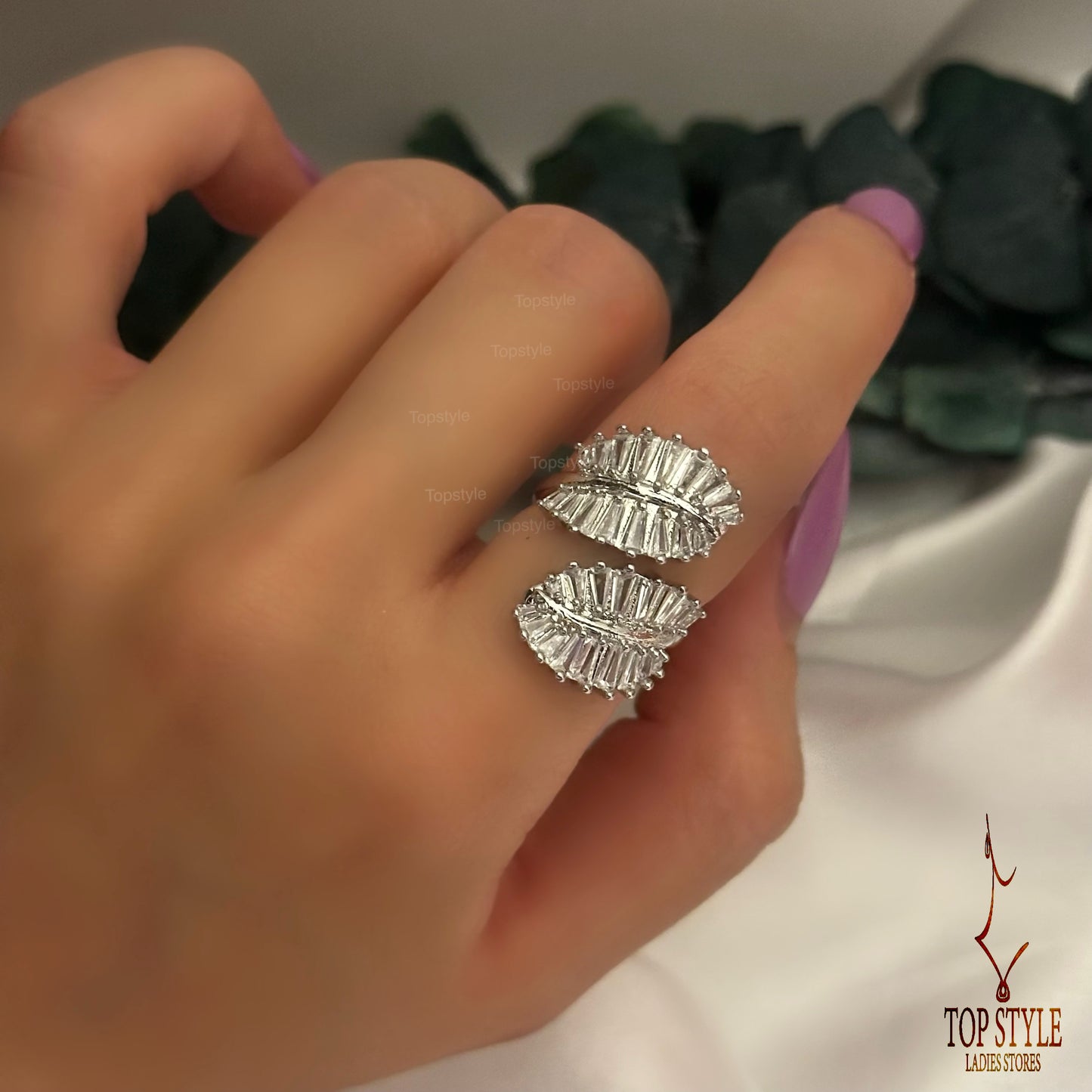 18K Gold-Plated Adjustable Ring