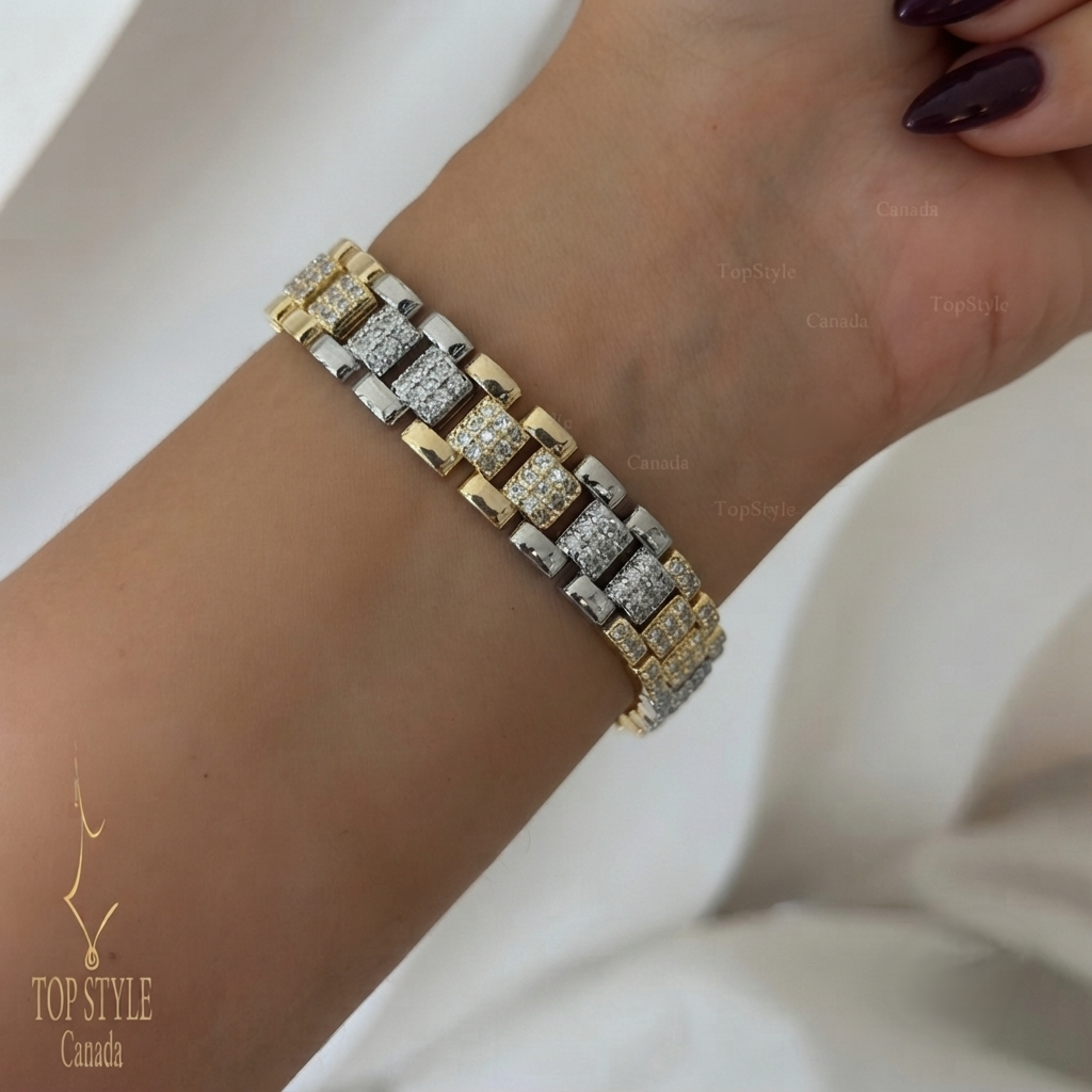 Two-Tone Bracelet Collection