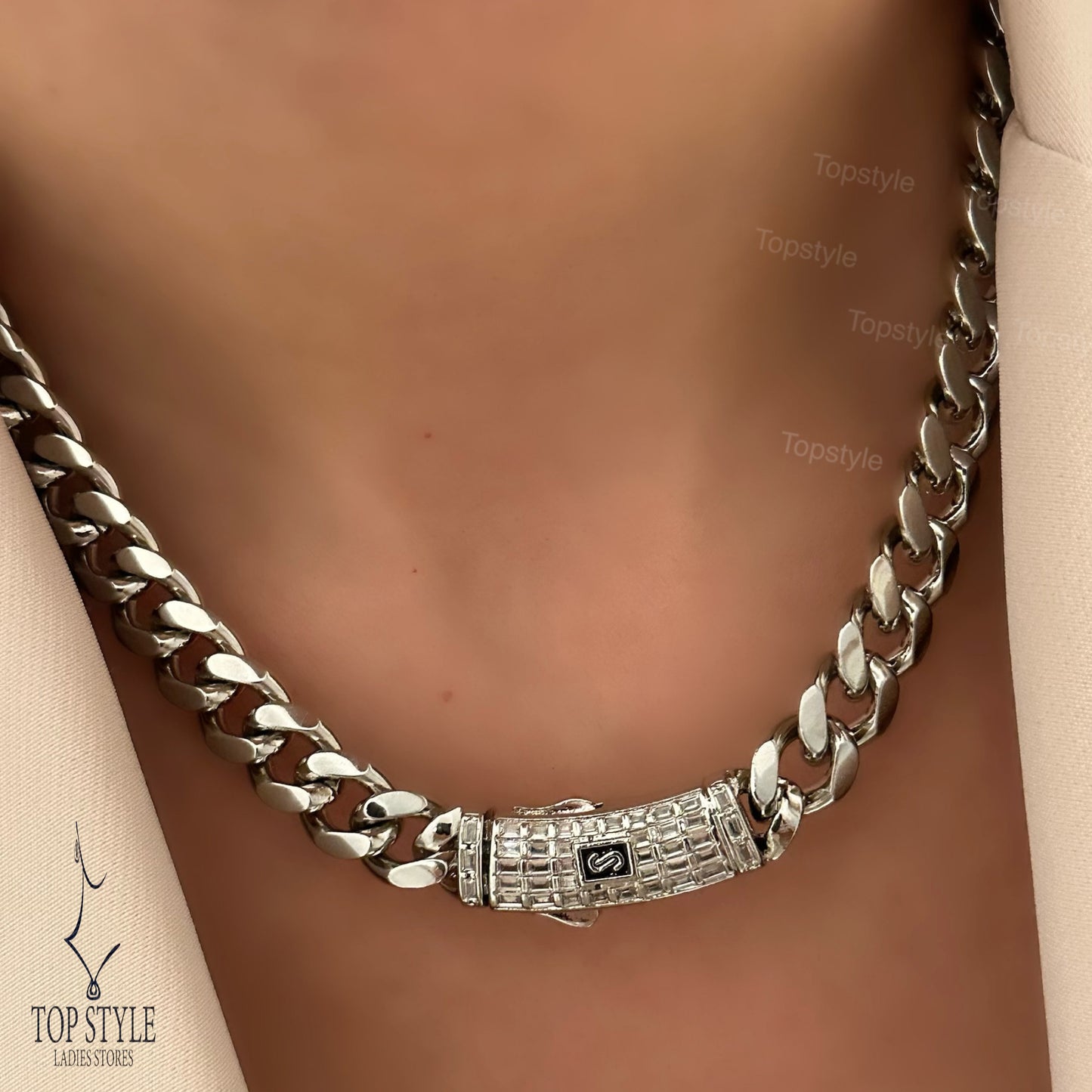 Gold-Plated Chain Set (Necklace + Bracelet)