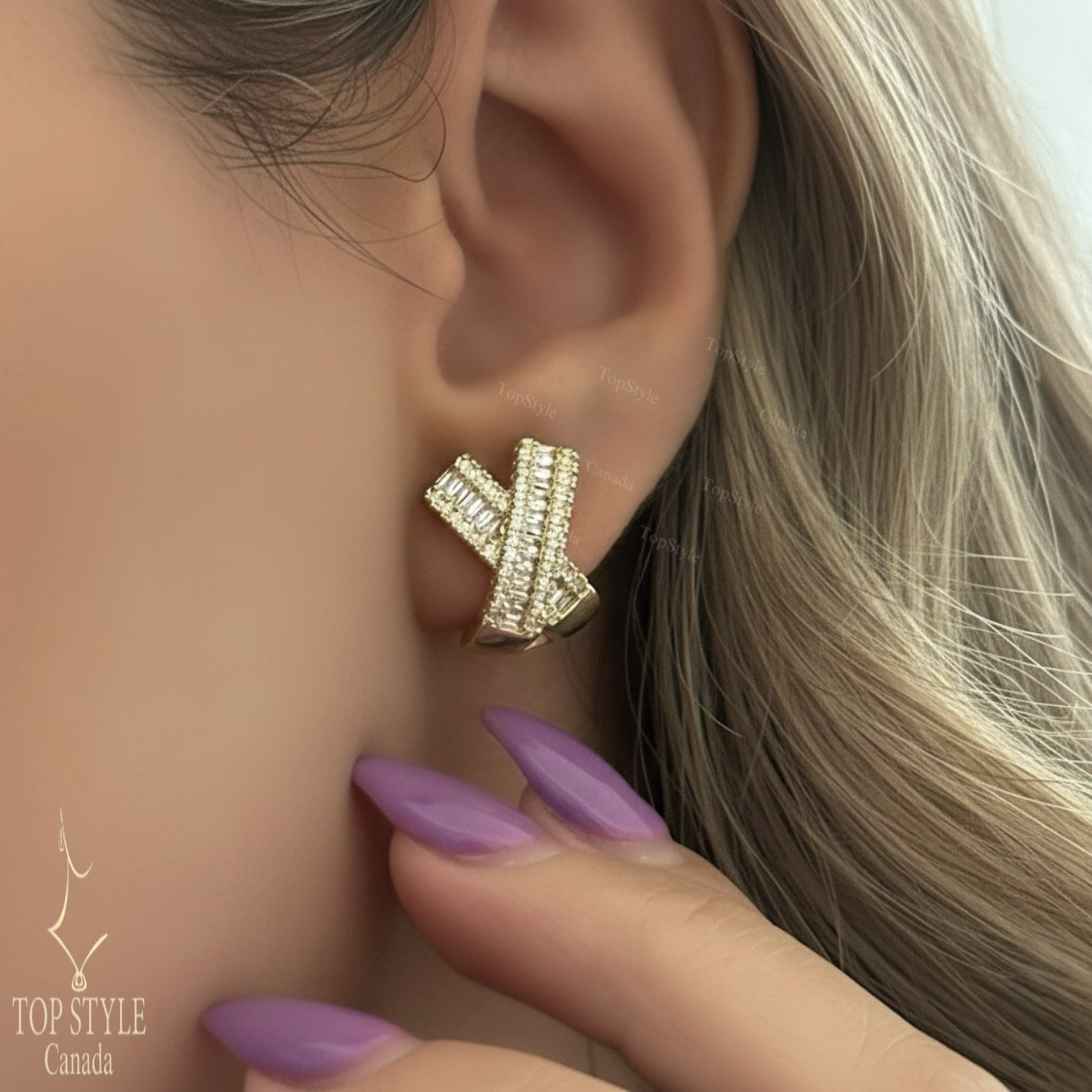 18K Gold-Plated Earrings
