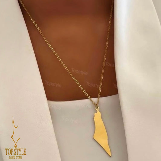 Gold-Plated Country Necklace