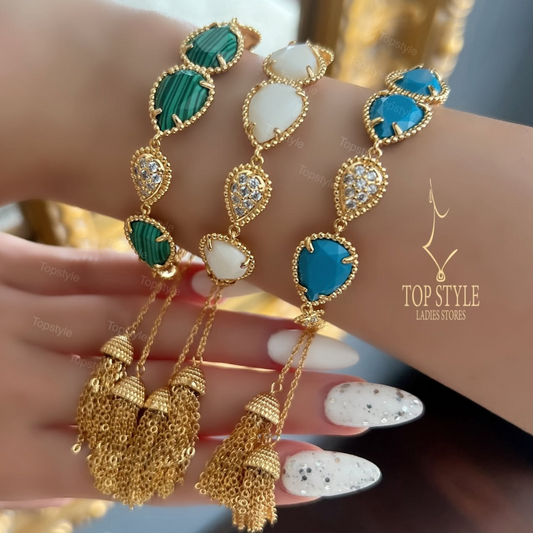 18K Gold-Plated Adjustable Slider Bracelet