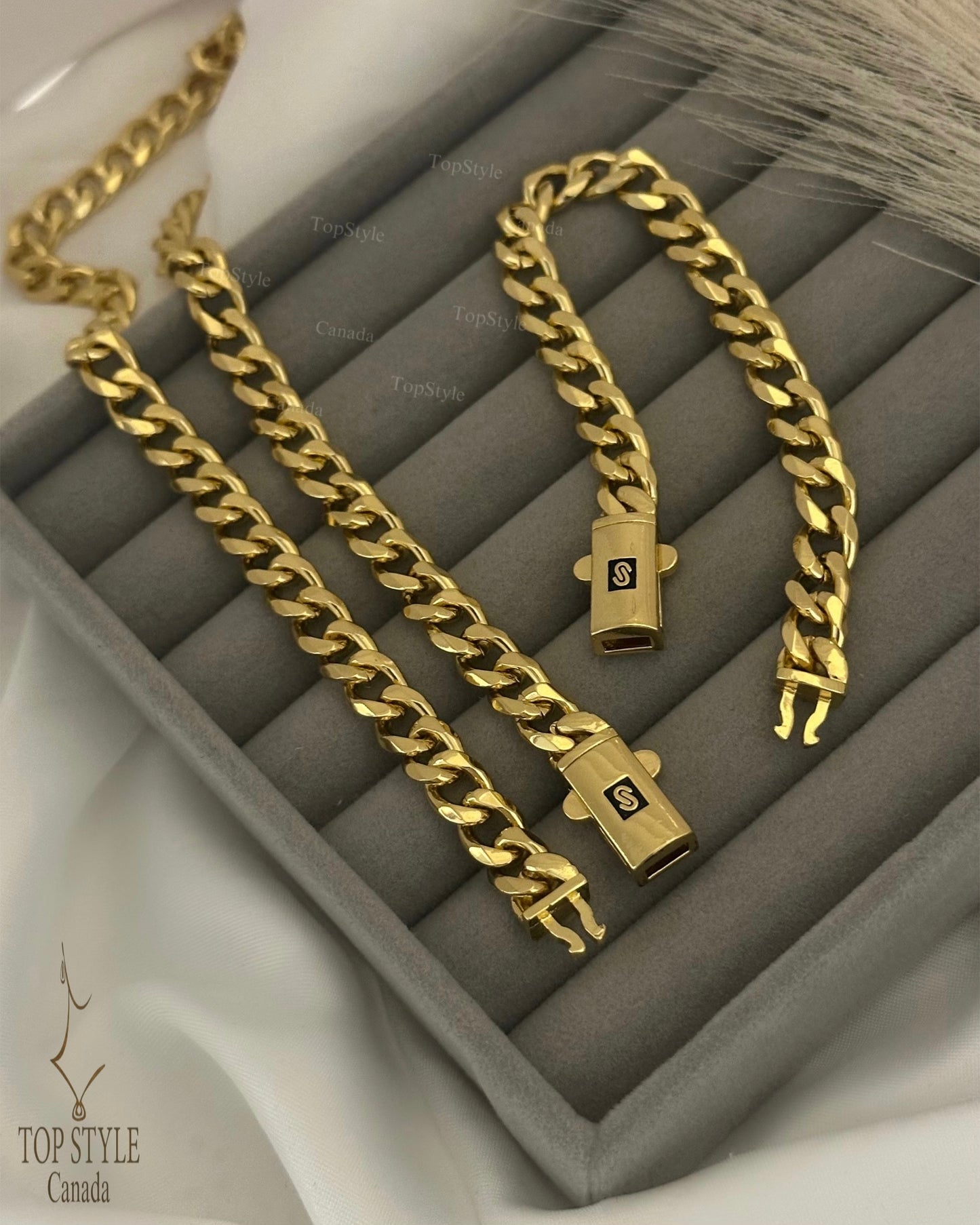 Mix & Match| 18K Gold-Plated Bold Cuban (Necklace / Bracelet)