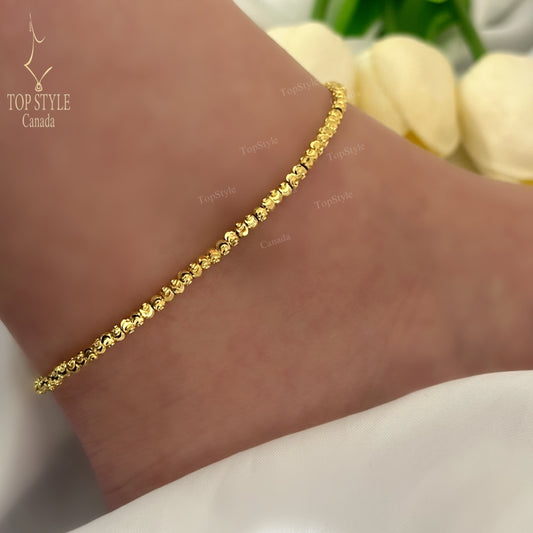 Gold-Plated Dorica Anklet