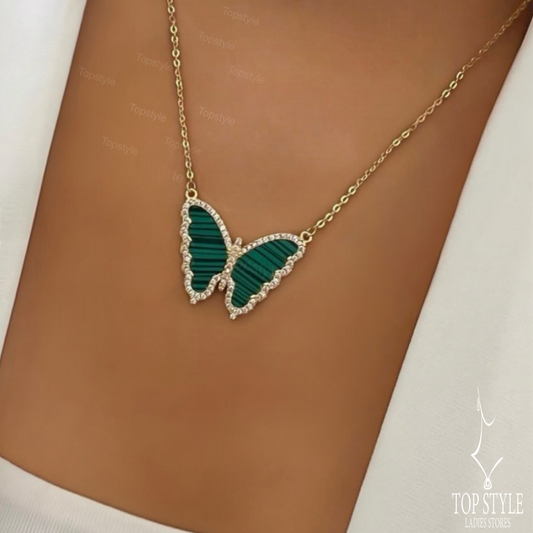 Butterfly Gold-Plated Necklace