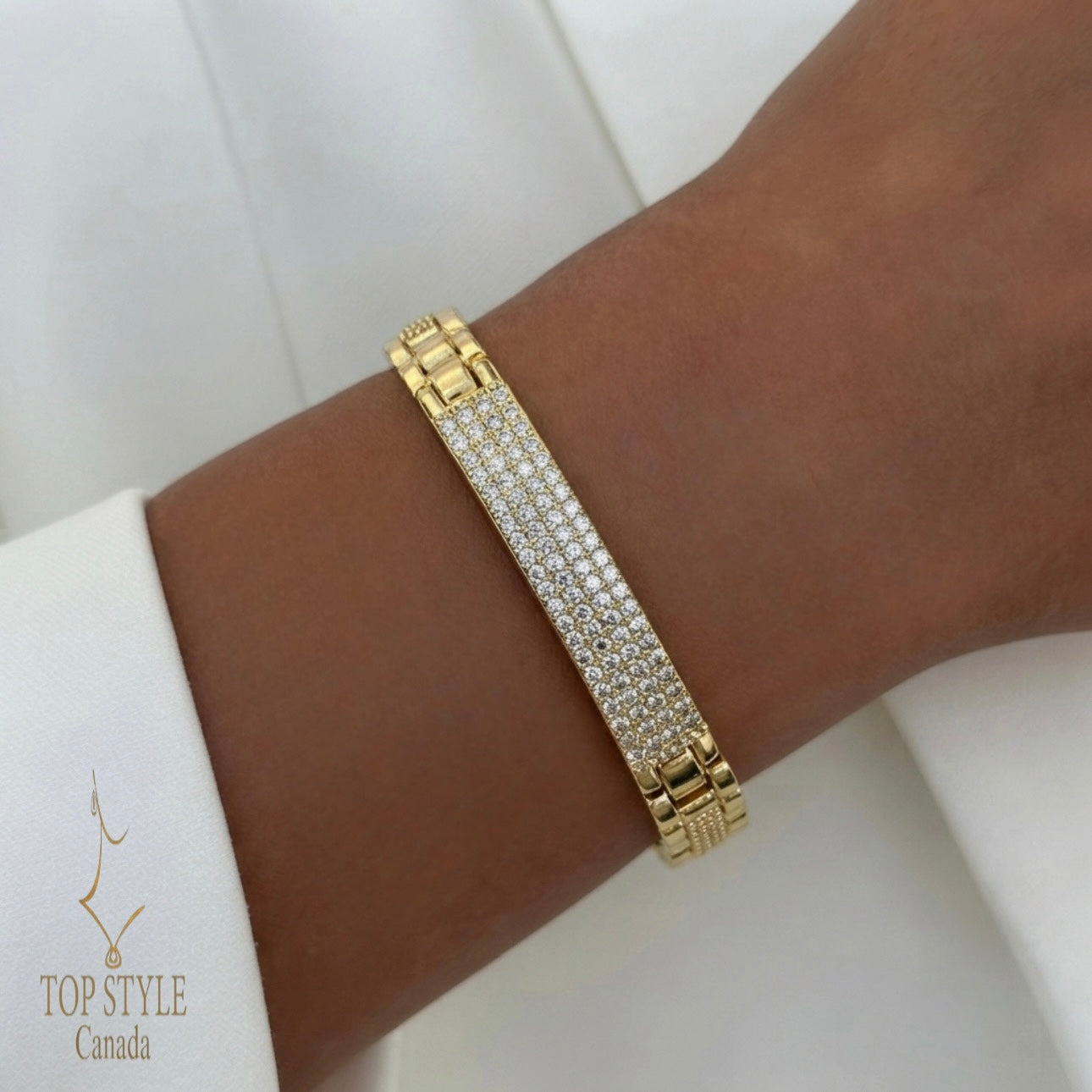 21K Gold Plated Luxury Statement Bracelet Collection