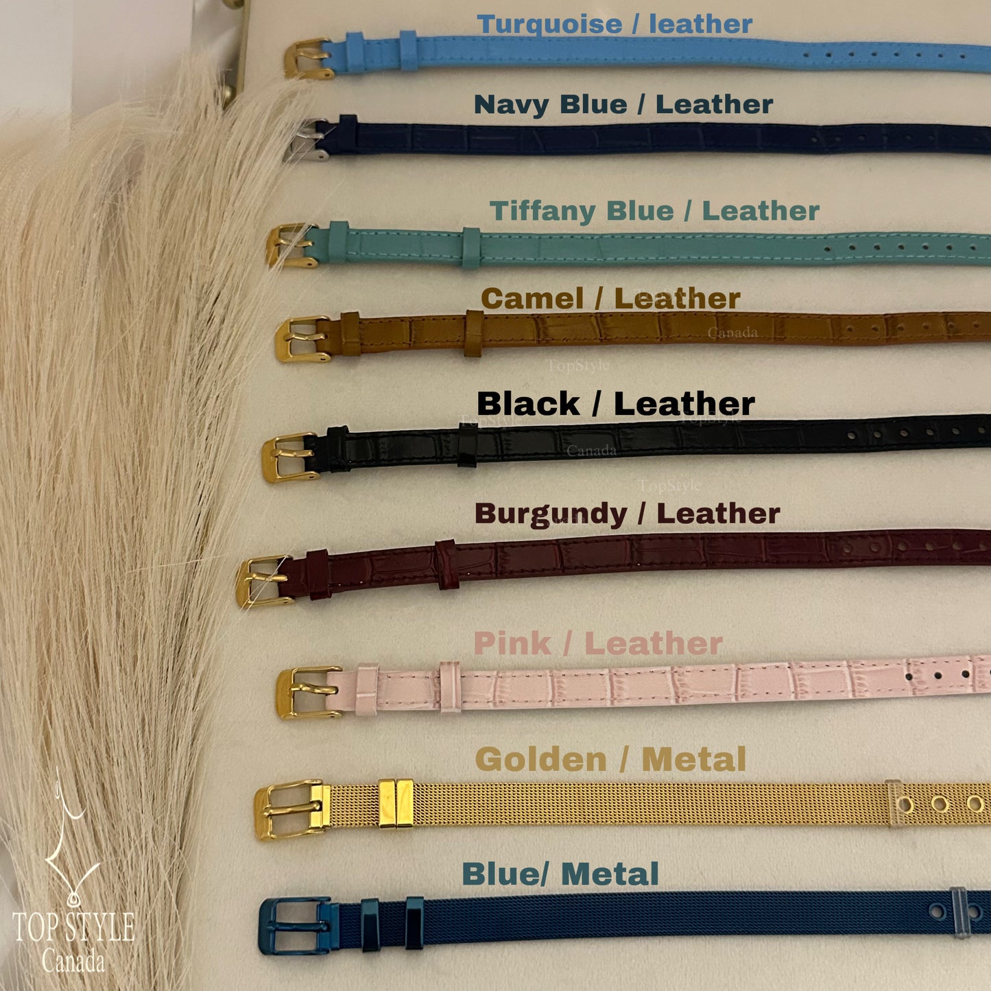 Trendy Charm Belt Bracelet ( Mix & Match)