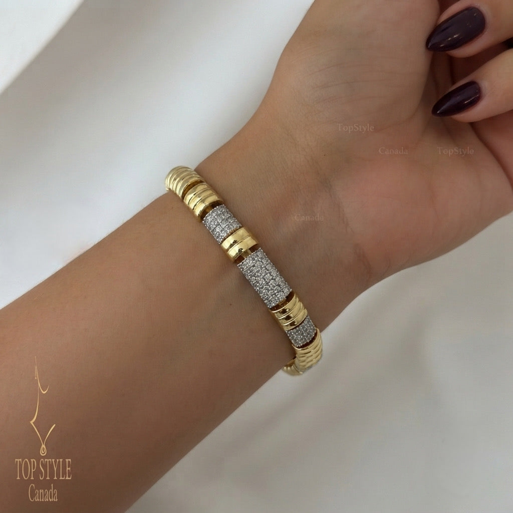 Two-Tone Bracelet Collection