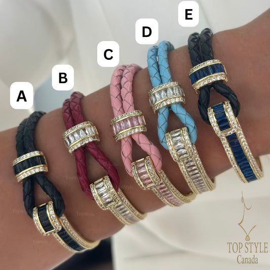 Elite Leather Bracelet