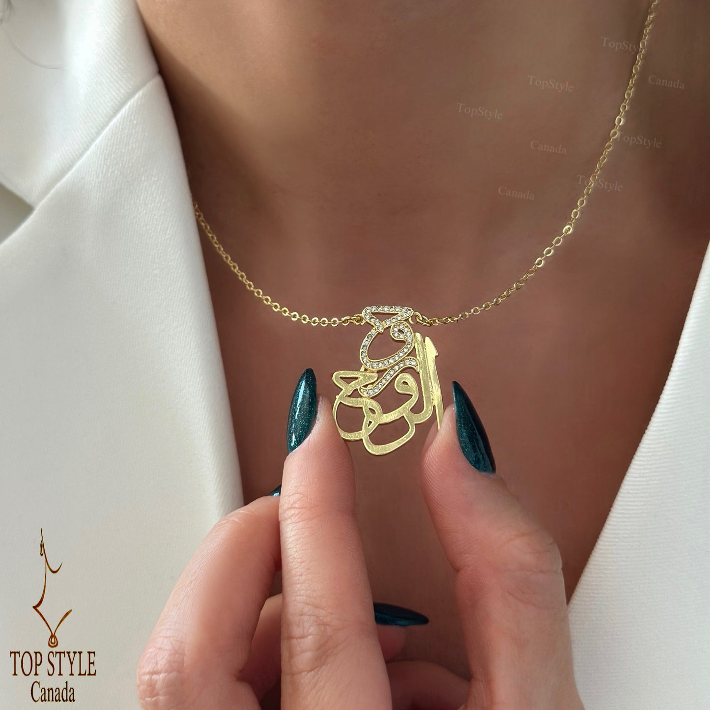 18K Gold-Plated "روح الروح"  Necklace