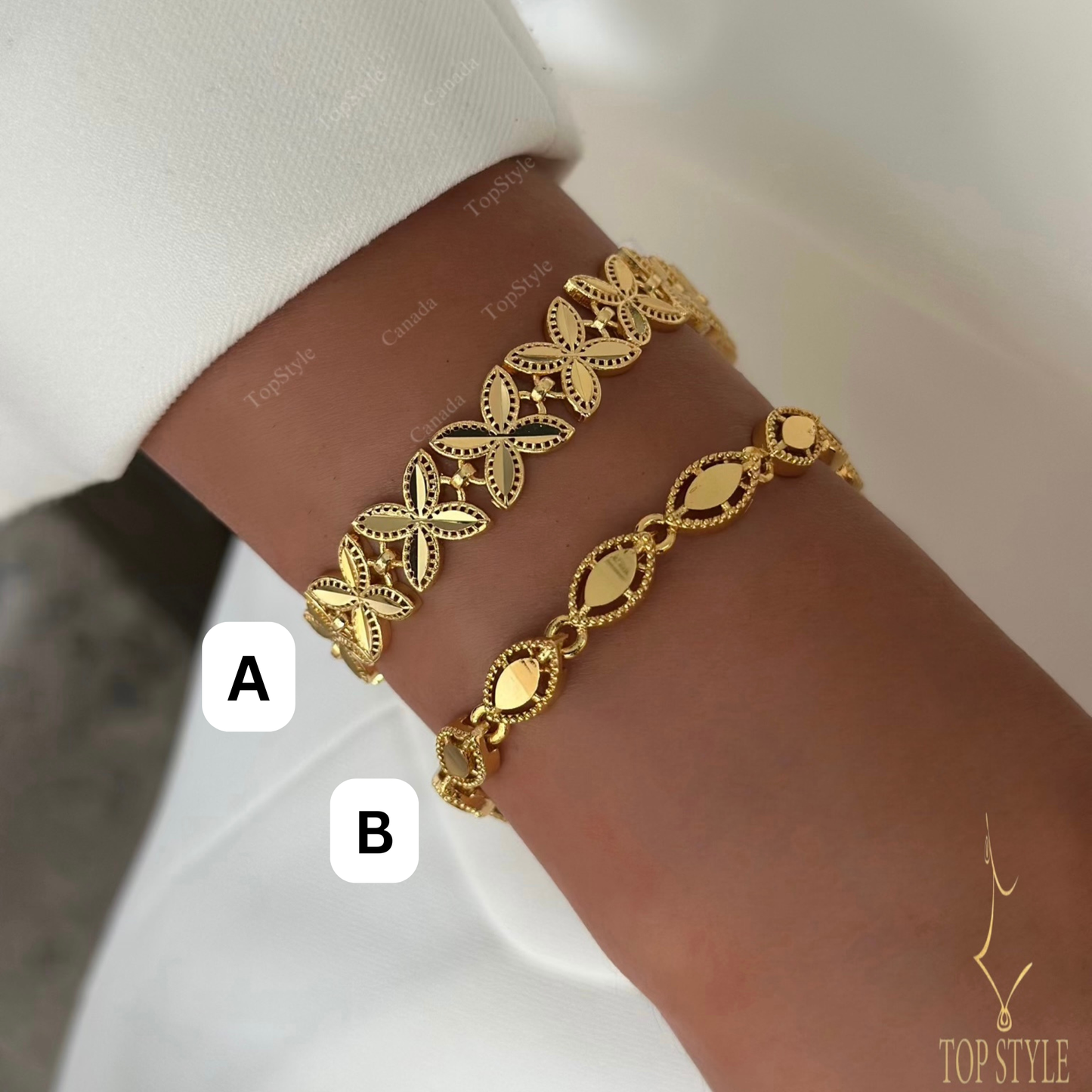 Golden Petals Collection | 21K Gold Plated